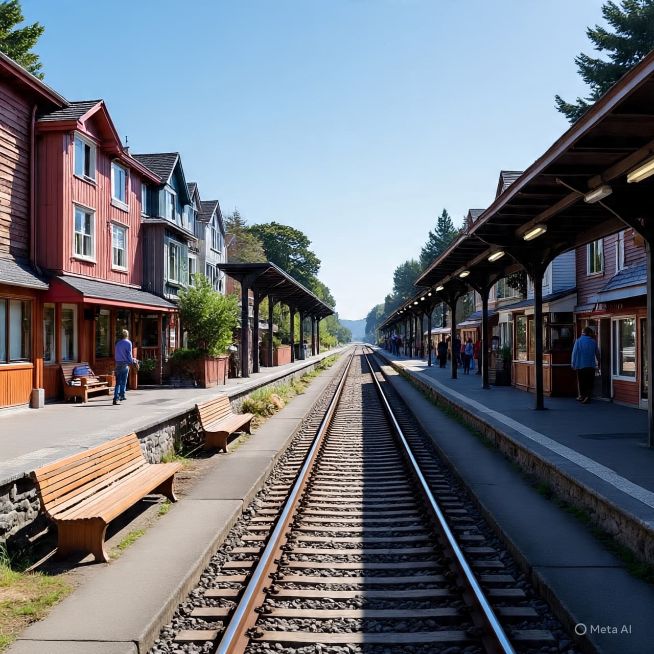 Where the Rails Run Through Town: A Moment of Urgency in Hastings Where the Rails Run Through Town: A Moment of Urgency in Hastings