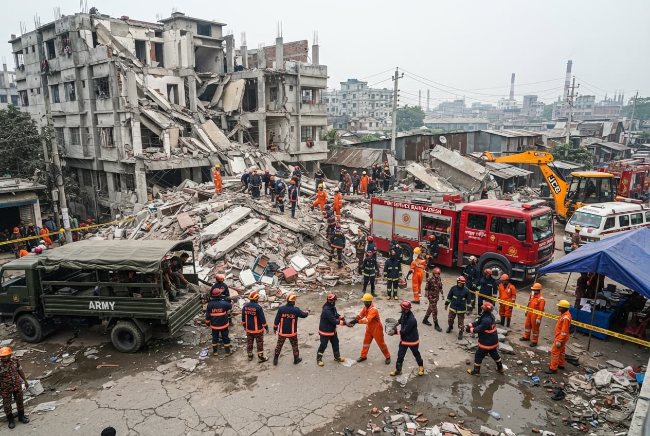 Ashulia Gas Cylinder Blast: Residential Explosion Leaves Seven Dead and Thirteen Injured in Bangladesh Ashulia Gas Cylinder Blast: Residential Explosion Leaves Seven Dead and Thirteen Injured in Bangladesh