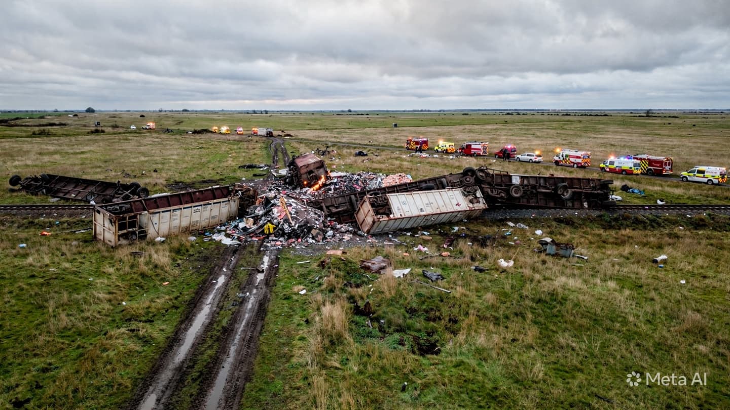Containment Efforts Successful: Hazardous Leak Managed After Freight Train Derails in Rural Ohio Township Containment Efforts Successful: Hazardous Leak Managed After Freight Train Derails in Rural Ohio Township