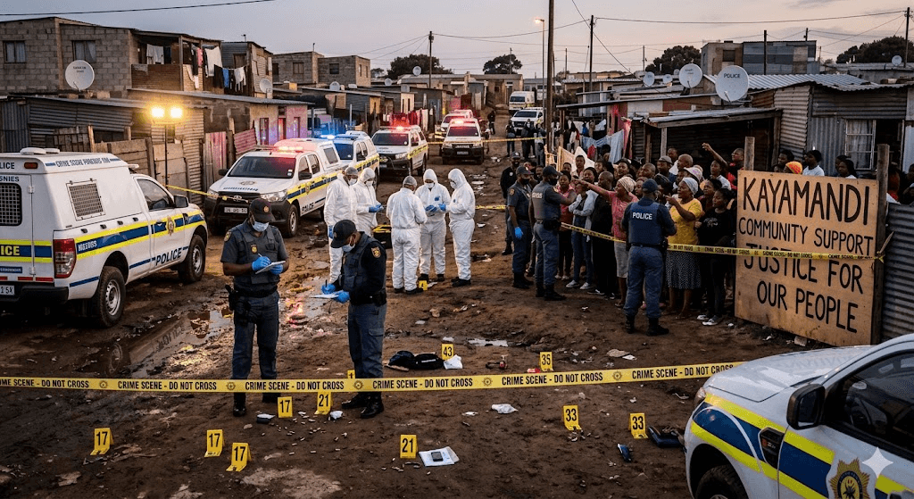 Weekend Bloodshed: Manhunt Launched After 7 Gunned Down in Kayamandi, Stellenbosch Weekend Bloodshed: Manhunt Launched After 7 Gunned Down in Kayamandi, Stellenbosch
