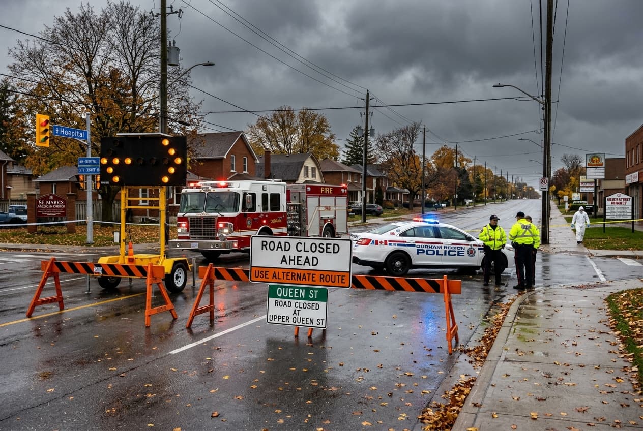 Passenger Dead In Single Vehicle Rollover On Upper Queen Street, Driver Hospitalized, Road Closed For Hours Passenger Dead In Single Vehicle Rollover On Upper Queen Street, Driver Hospitalized, Road Closed For Hours