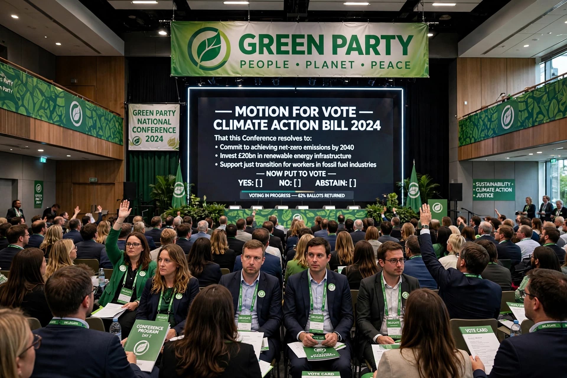 The Greens Back a Motion; the Jewish Community Responds The Greens Back a Motion; the Jewish Community Responds