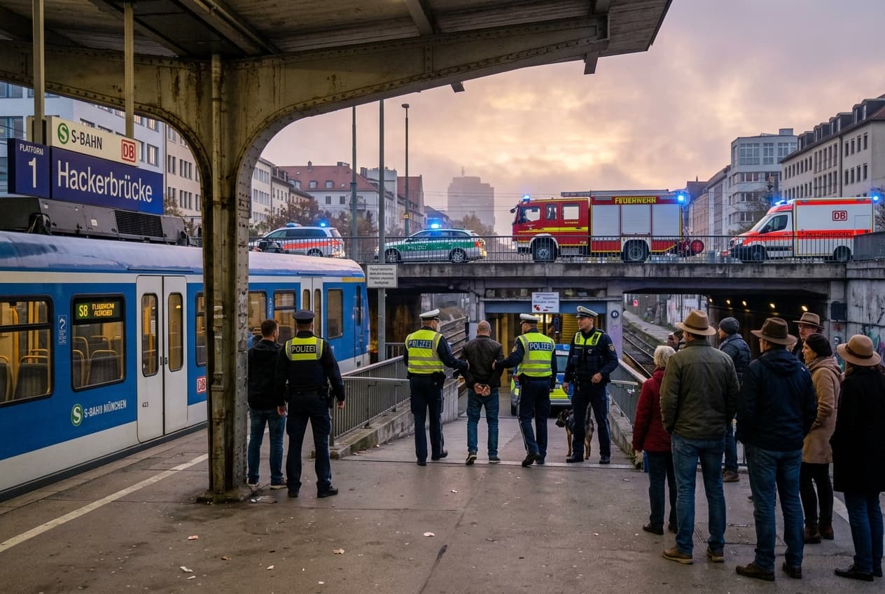 Germany Train Attack: Fatal Stabbing Incident on Munich Commuter Train Kills One, Suspect Detained Germany Train Attack: Fatal Stabbing Incident on Munich Commuter Train Kills One, Suspect Detained
