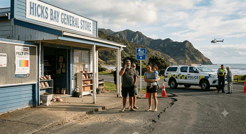 Powerful Magnitude 5.9 Earthquake Strikes New Zealand’s North Island Powerful Magnitude 5.9 Earthquake Strikes New Zealand’s North Island