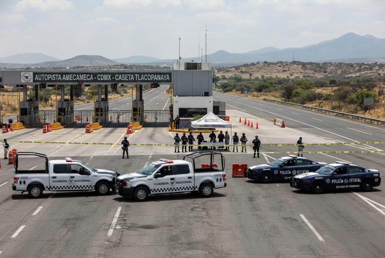 Mexico Toll Plaza Shootout: Armed Robbery Incident Escalates and Leaves Three Dead Today Mexico Toll Plaza Shootout: Armed Robbery Incident Escalates and Leaves Three Dead Today