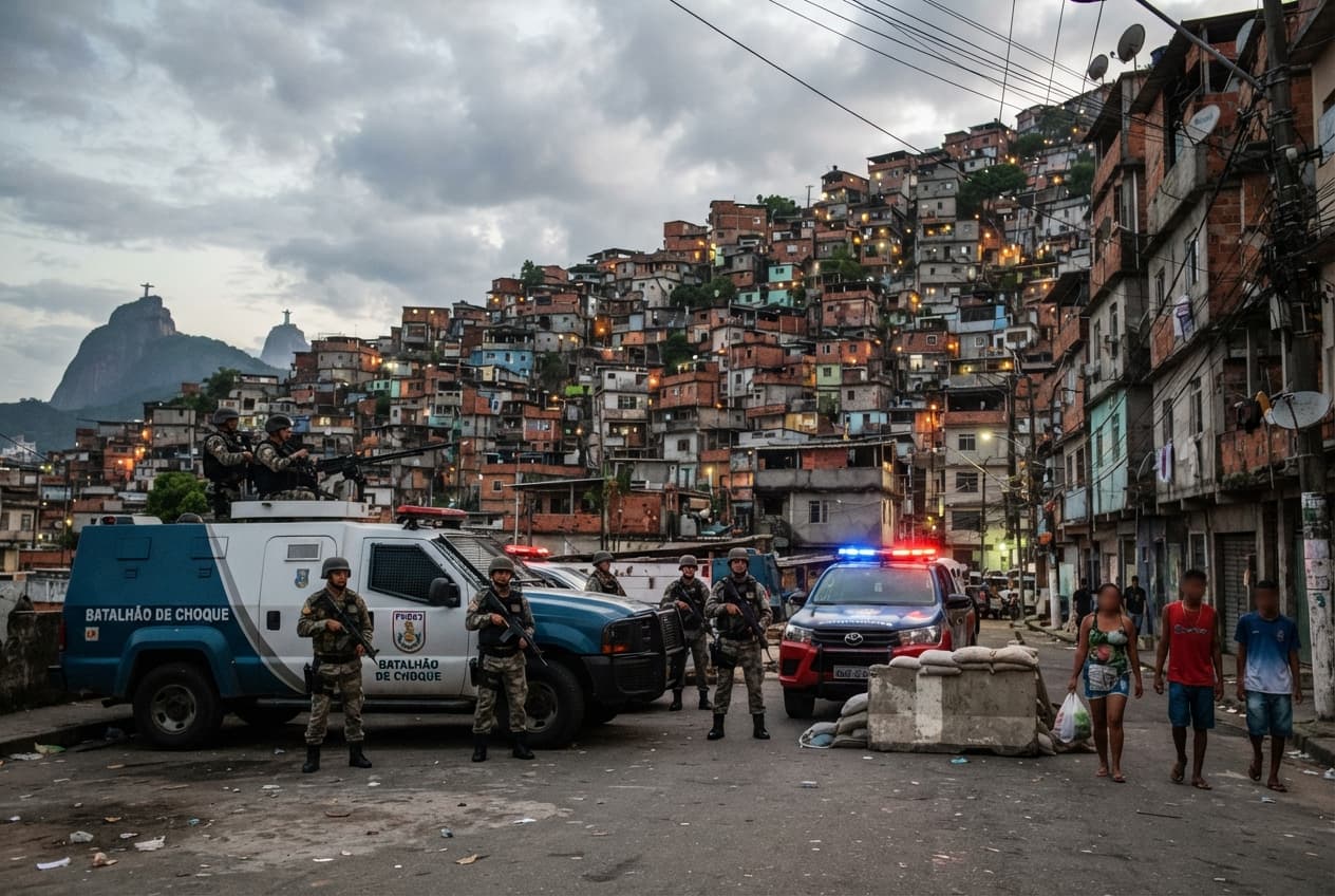 Favela Drug Enclave Shootout: Rio de Janeiro Conflict Claims Life Of Innocent Bystander Tragically Favela Drug Enclave Shootout: Rio de Janeiro Conflict Claims Life Of Innocent Bystander Tragically