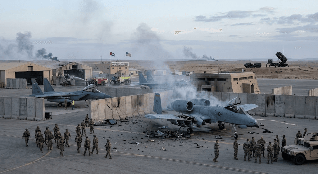 Night Barrage in Jordan: U.S. Aircraft Damaged in Escalating Regional Strikes Night Barrage in Jordan: U.S. Aircraft Damaged in Escalating Regional Strikes