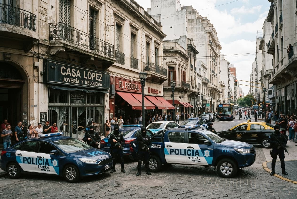 Daylight Violence Strikes: Buenos Aires Currency Exchange Booth Robbery Leaves Guard Dead Daylight Violence Strikes: Buenos Aires Currency Exchange Booth Robbery Leaves Guard Dead