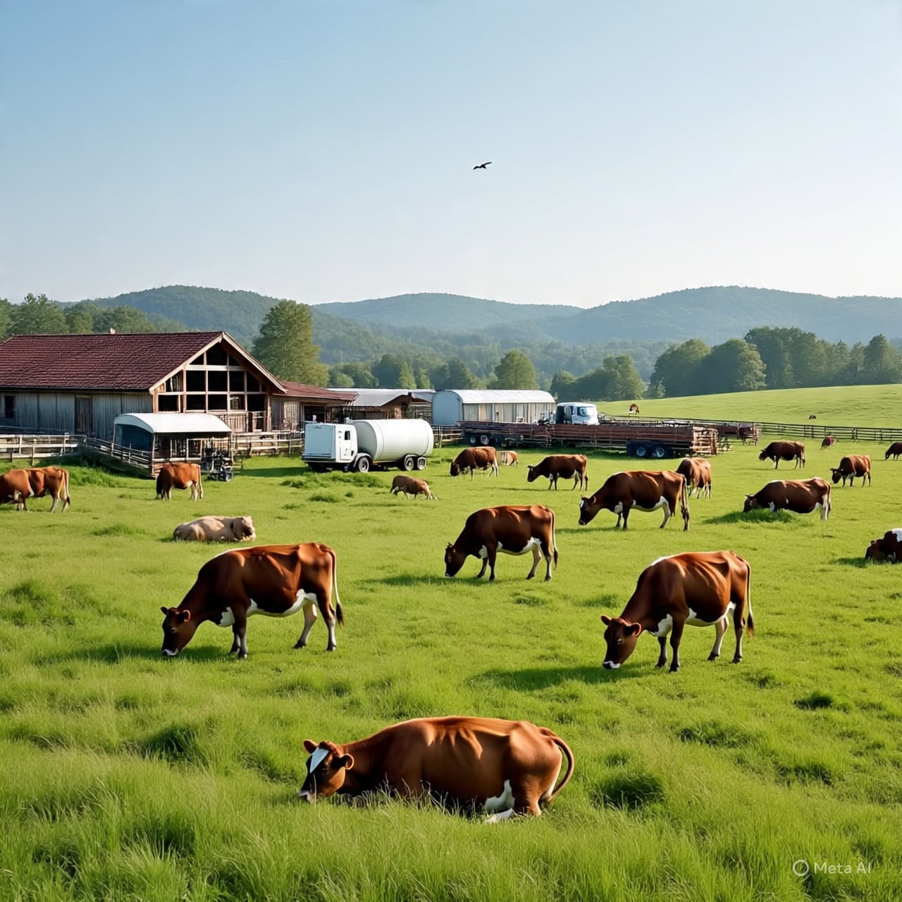 Across Pastures and Oceans: A Quiet Shift in the Carbon Footprint of Milk Across Pastures and Oceans: A Quiet Shift in the Carbon Footprint of Milk