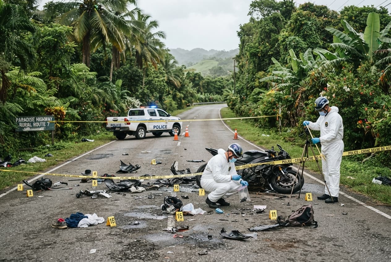 Fatal Crash Outside Santo Domingo: Two Dead After Heavy Motorcycle Collision on Country Road Fatal Crash Outside Santo Domingo: Two Dead After Heavy Motorcycle Collision on Country Road