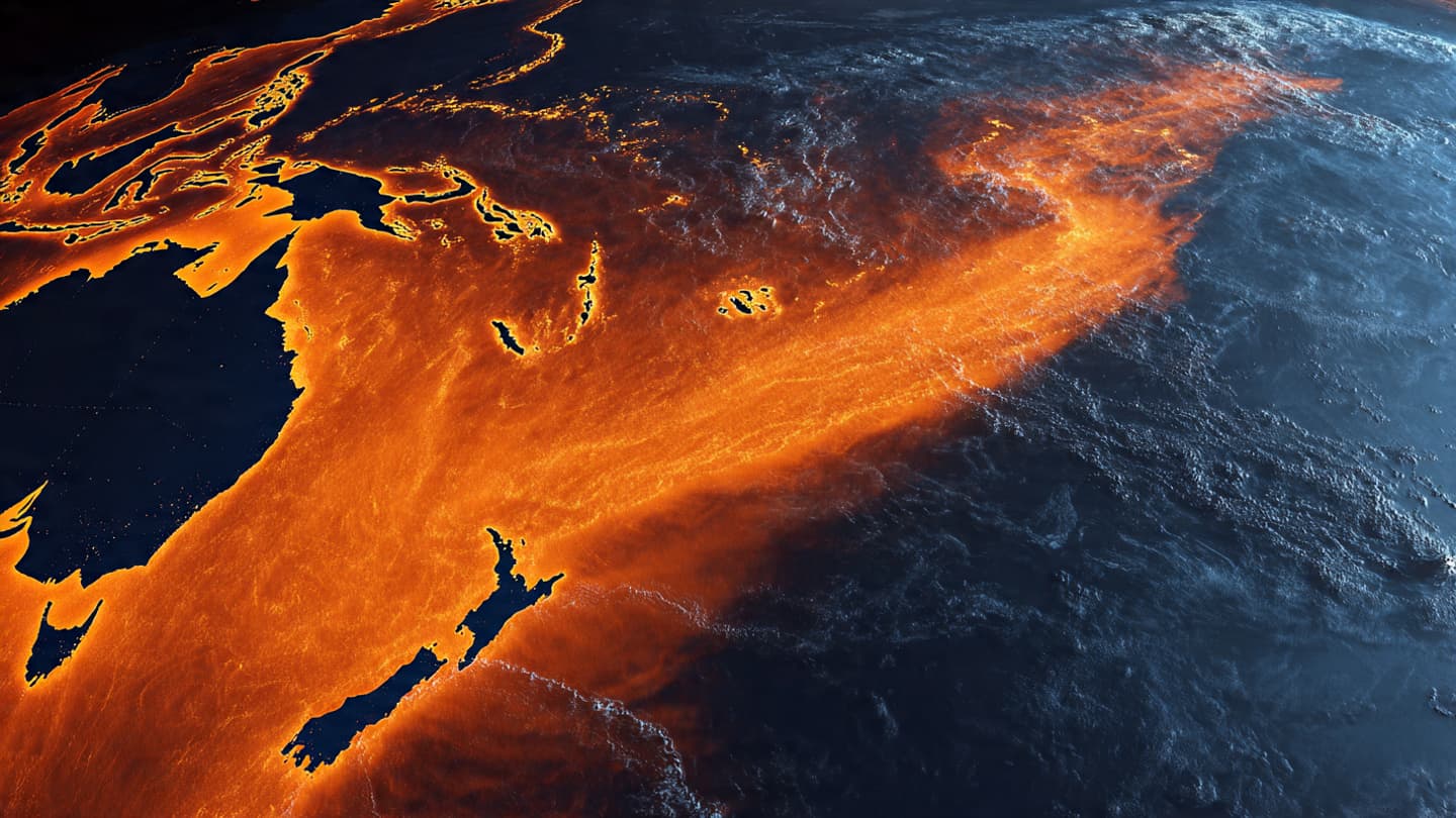 Between the Warming Ocean and the Frosty Night, Navigating the Rhythms of the Pacific Core Between the Warming Ocean and the Frosty Night, Navigating the Rhythms of the Pacific Core