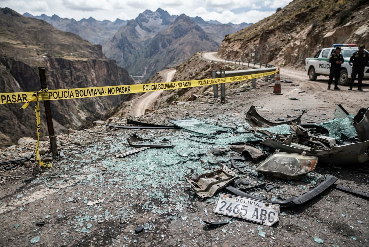 Overturned Passenger Microbus Leaves Casualties on Rural Route Near Cochabamba, Prompting Emergency Response Overturned Passenger Microbus Leaves Casualties on Rural Route Near Cochabamba, Prompting Emergency Response