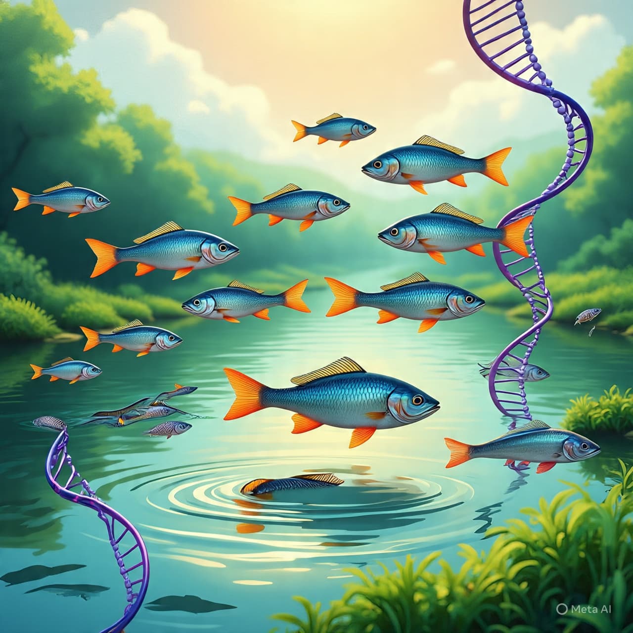 Between Copy and Change: The Quiet Genetics of a Fish That Reproduces Without Mates Between Copy and Change: The Quiet Genetics of a Fish That Reproduces Without Mates
