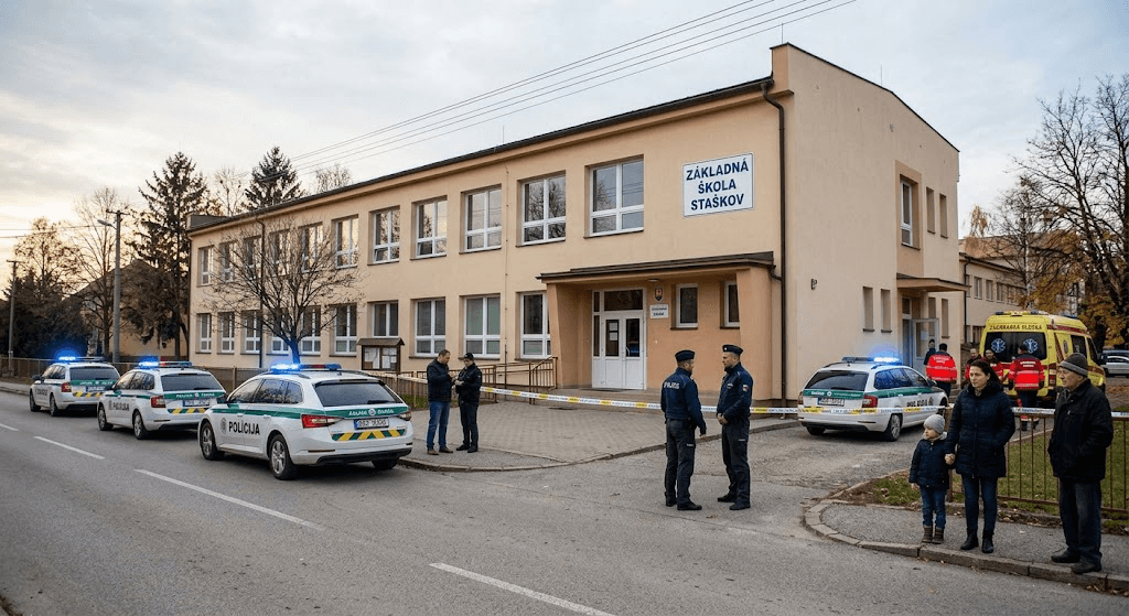 Tragic Slovakia School Attack: Student Kills Teacher, Injures Two Tragic Slovakia School Attack: Student Kills Teacher, Injures Two