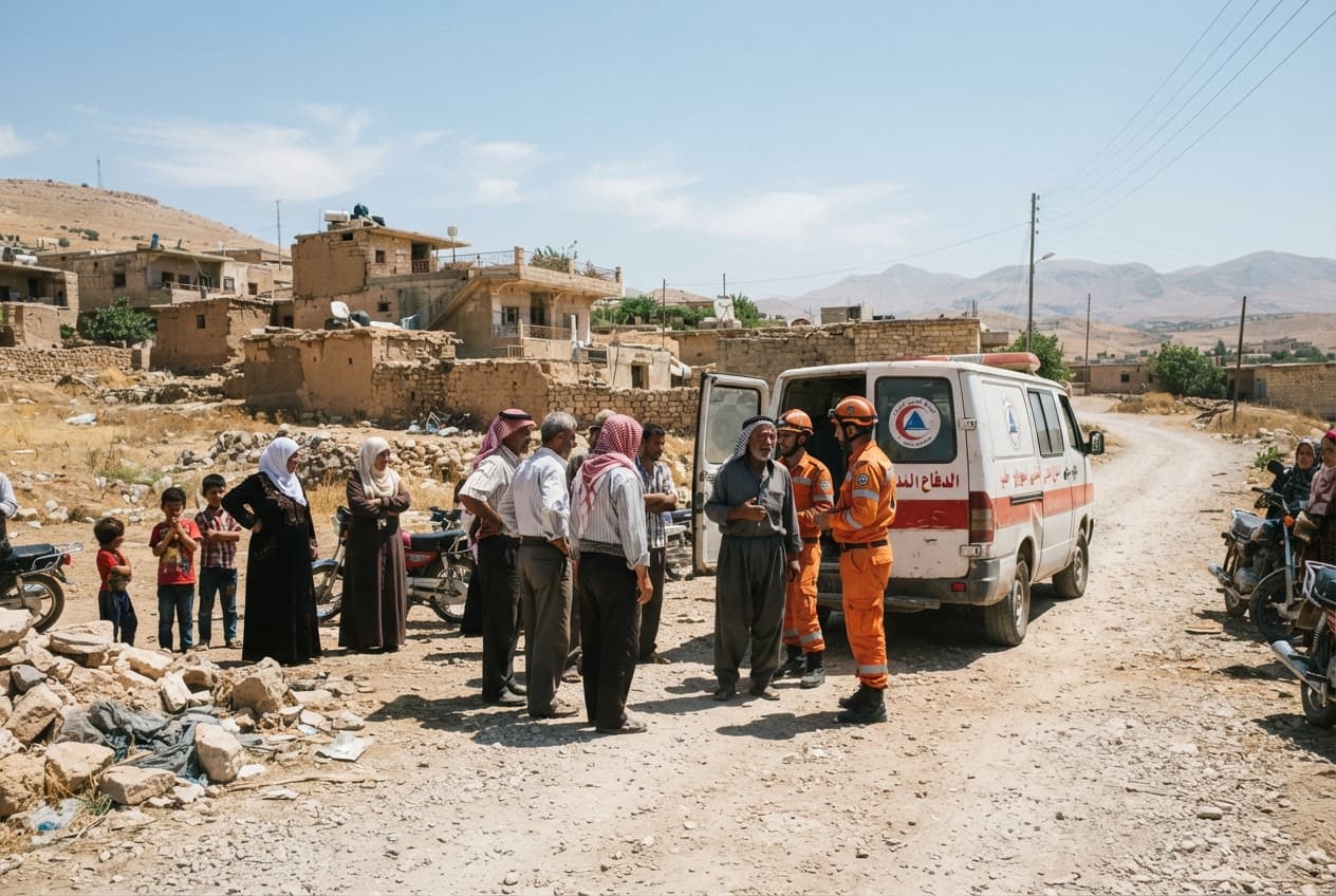 Two Agricultural Workers Killed After Unexploded Landmine Detonates in Eastern Homs Countryside Two Agricultural Workers Killed After Unexploded Landmine Detonates in Eastern Homs Countryside