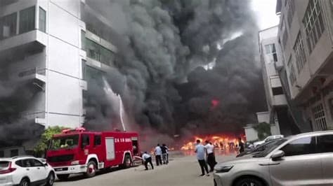 At least 28 killed in fire at shoe factory in eastern China’s Fujian province, state media reports At least 28 killed in fire at shoe factory in eastern China’s Fujian province, state media reports