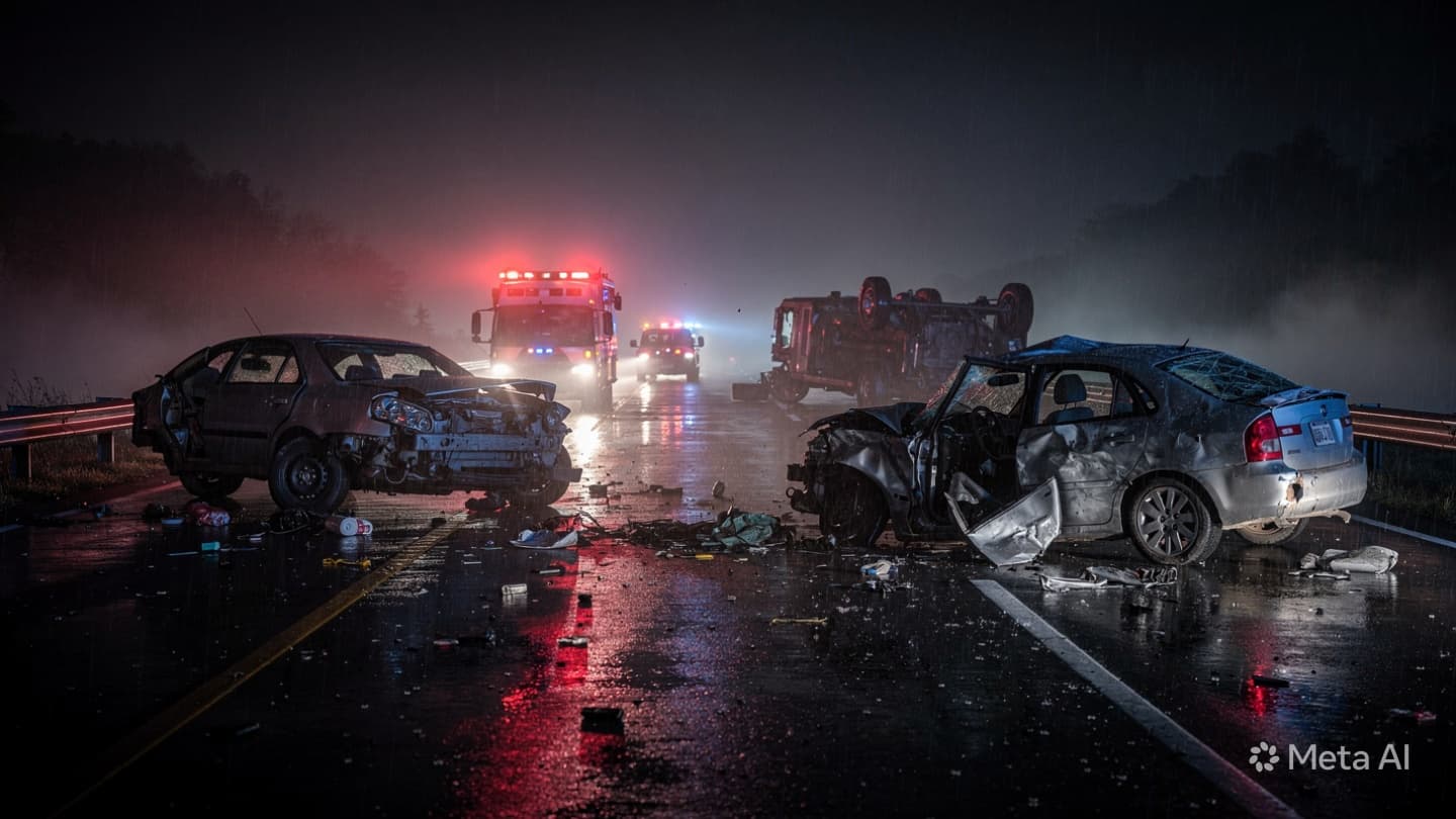 Fatal Traffic Pileup: Four Lives Lost in Highway Collision Across Trans-Sulawesi Road Sector Fatal Traffic Pileup: Four Lives Lost in Highway Collision Across Trans-Sulawesi Road Sector