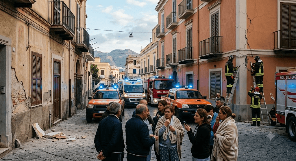 Earthquake Shakes Naples: 10 Injured After 4.5 Magnitude Tremor Rattles Southern Italy Earthquake Shakes Naples: 10 Injured After 4.5 Magnitude Tremor Rattles Southern Italy