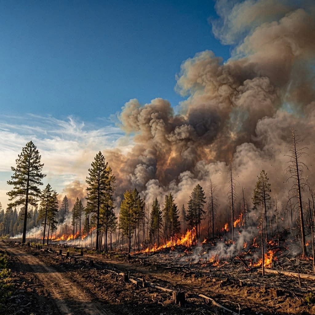 Flames and Flight: The Human Cost of European Wildfires Flames and Flight: The Human Cost of European Wildfires