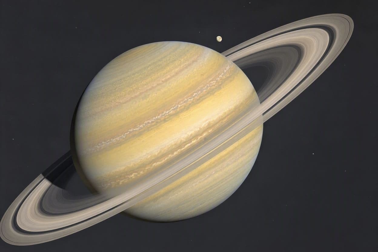 A Lunar Skim: Watching Dione Cross Saturn’s Pole A Lunar Skim: Watching Dione Cross Saturn’s Pole