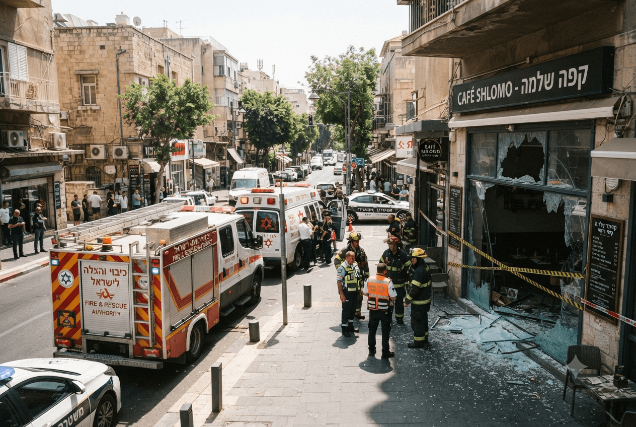 Tel Aviv Restaurant Blast: Gas-Fed Explosion in Commercial Kitchen Leaves Four Workers Injured Tel Aviv Restaurant Blast: Gas-Fed Explosion in Commercial Kitchen Leaves Four Workers Injured