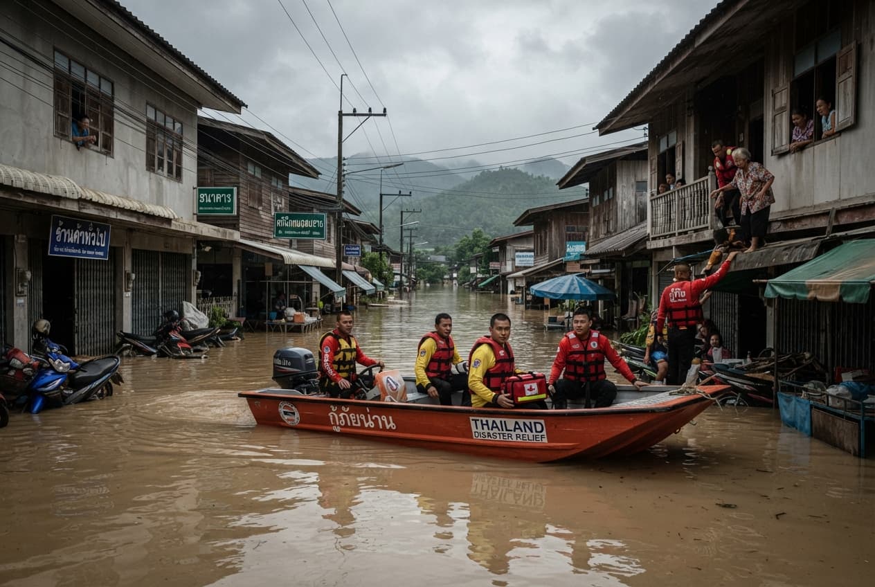 Monsoon Disasters, Northern Thailand: Flash Floods Claim Eight Lives After Weeks of Relentless Rains Monsoon Disasters, Northern Thailand: Flash Floods Claim Eight Lives After Weeks of Relentless Rains