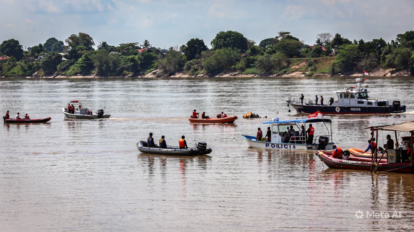 Fatal Capsizing in Palembang: Search Continues for Missing After Ferry Sinks in Musi River Fatal Capsizing in Palembang: Search Continues for Missing After Ferry Sinks in Musi River