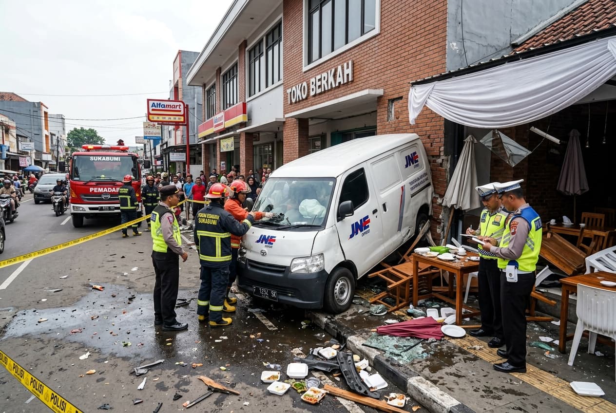 Sidewalk Safety Under Scrutiny As Delivery Vehicle Crashes Into Outdoor Dining Area, Injuring Four Sidewalk Safety Under Scrutiny As Delivery Vehicle Crashes Into Outdoor Dining Area, Injuring Four