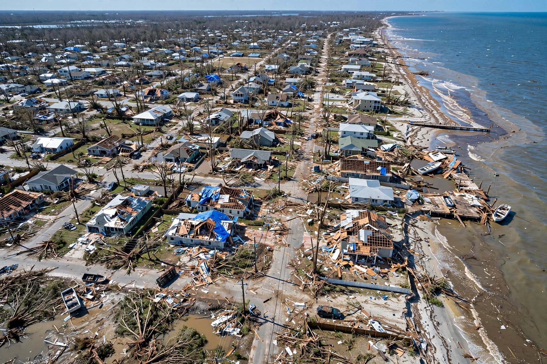 What the Storm Left Behind in the Florida Panhandle What the Storm Left Behind in the Florida Panhandle