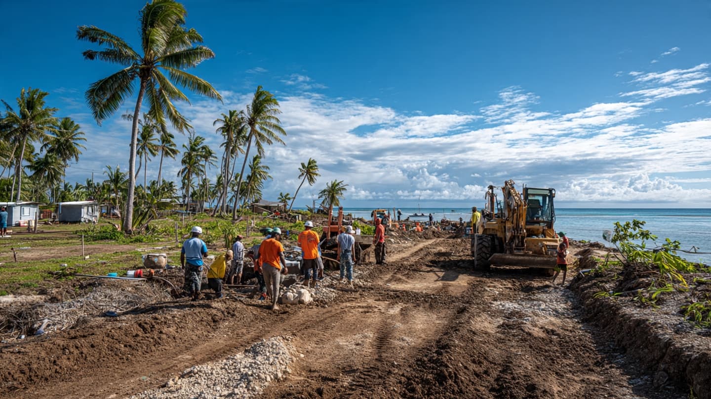 Across Pacific Horizons: Australia and America Open New Paths of Support Beneath Island Skies Across Pacific Horizons: Australia and America Open New Paths of Support Beneath Island Skies