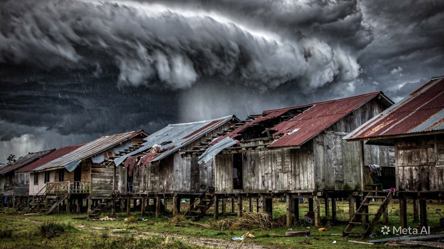When the Iron Roofs Scatter: Reflections on the Violent Passing of Unseen Winds When the Iron Roofs Scatter: Reflections on the Violent Passing of Unseen Winds