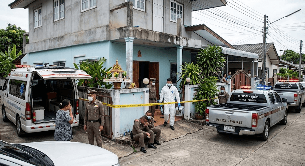 Tragedy in Phuket: Police Officer Accidentally Shoots Mother at Home in KohKaew Tragedy in Phuket: Police Officer Accidentally Shoots Mother at Home in KohKaew