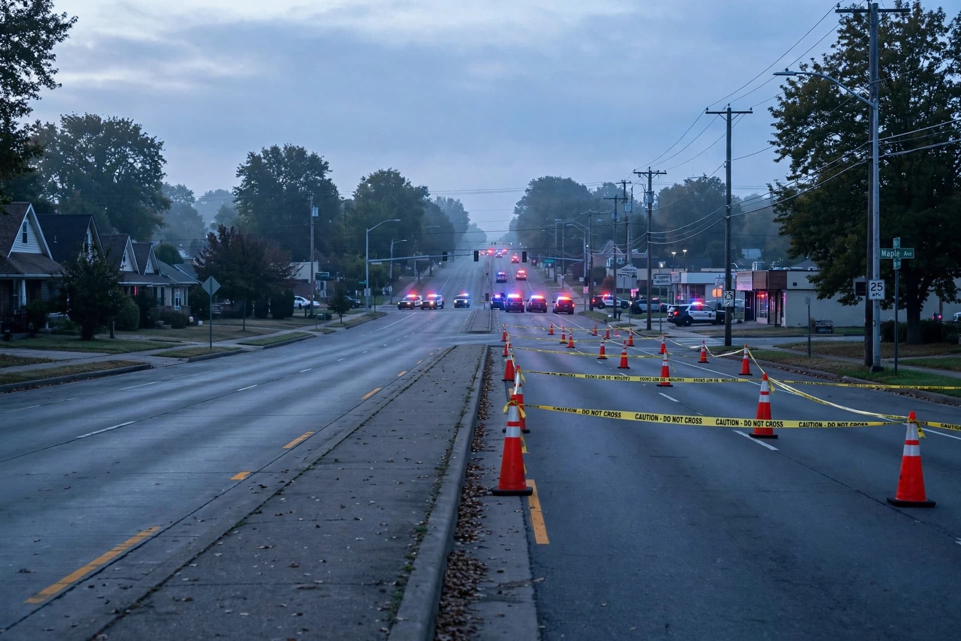 A car left the road before dawn, and two families woke to absence A car left the road before dawn, and two families woke to absence
