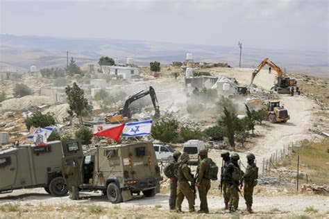 Israeli Minister Threatens to Evict Palestinians From West Bank Hamlet Israeli Minister Threatens to Evict Palestinians From West Bank Hamlet