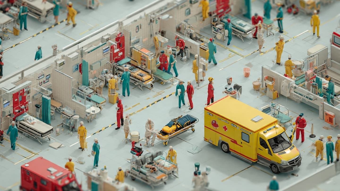 Hospital Corridors Became the Next Front Line Hospital Corridors Became the Next Front Line