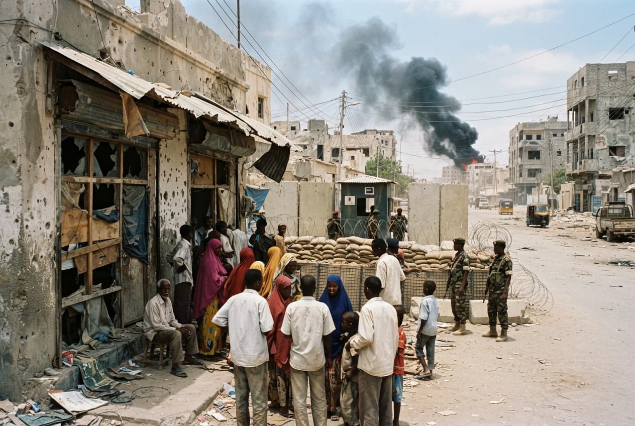 Urban Warfare Crisis: Heavy Clashes And Explosions Leave Dozens Of Casualties In Baidoa Urban Warfare Crisis: Heavy Clashes And Explosions Leave Dozens Of Casualties In Baidoa