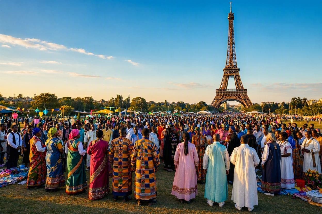 A spiritual milestone at a global landmark A spiritual milestone at a global landmark