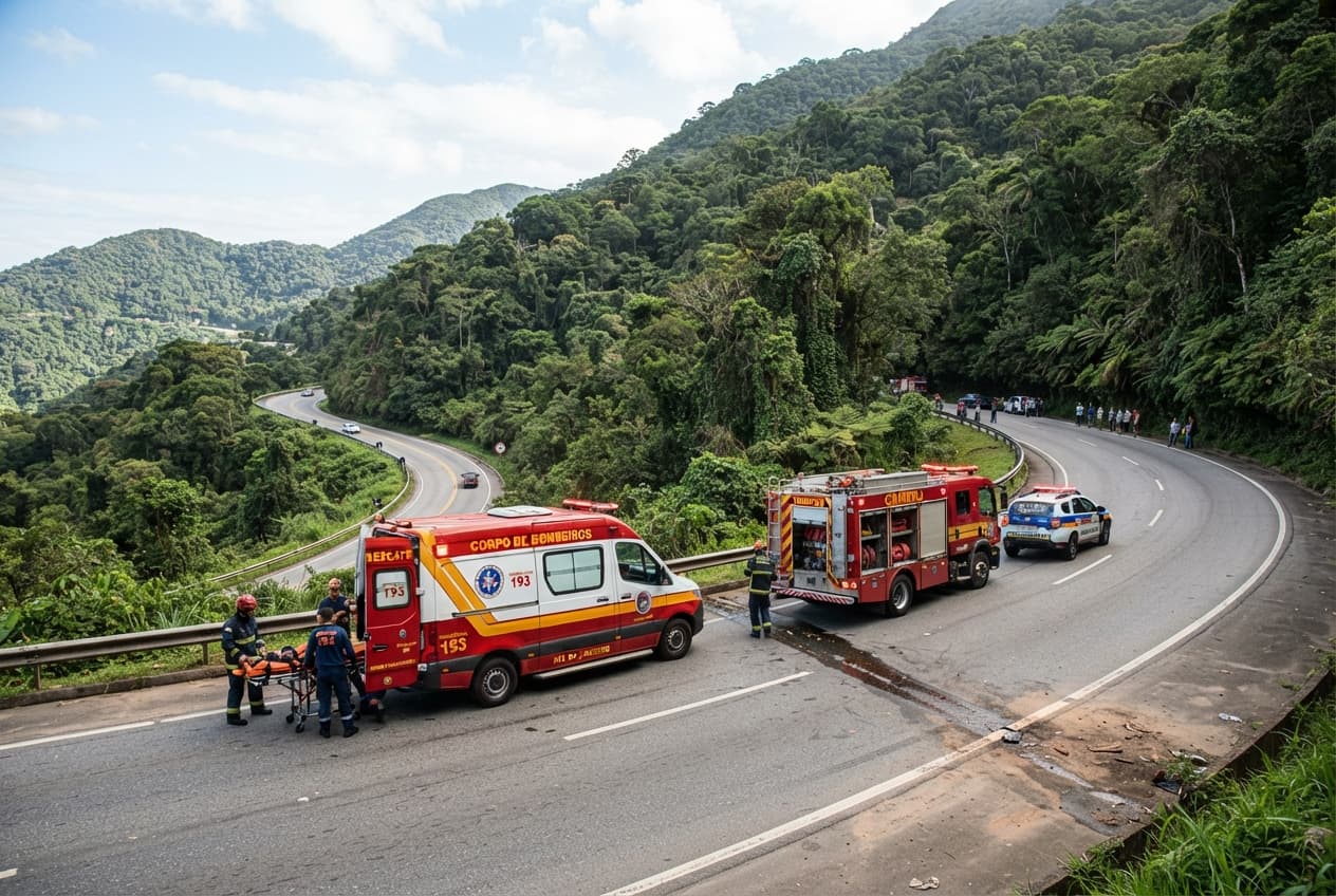 Fatal Bus Plunge: Three Killed and Dozens Injured Along Hazardous Mountain Highway Fatal Bus Plunge: Three Killed and Dozens Injured Along Hazardous Mountain Highway