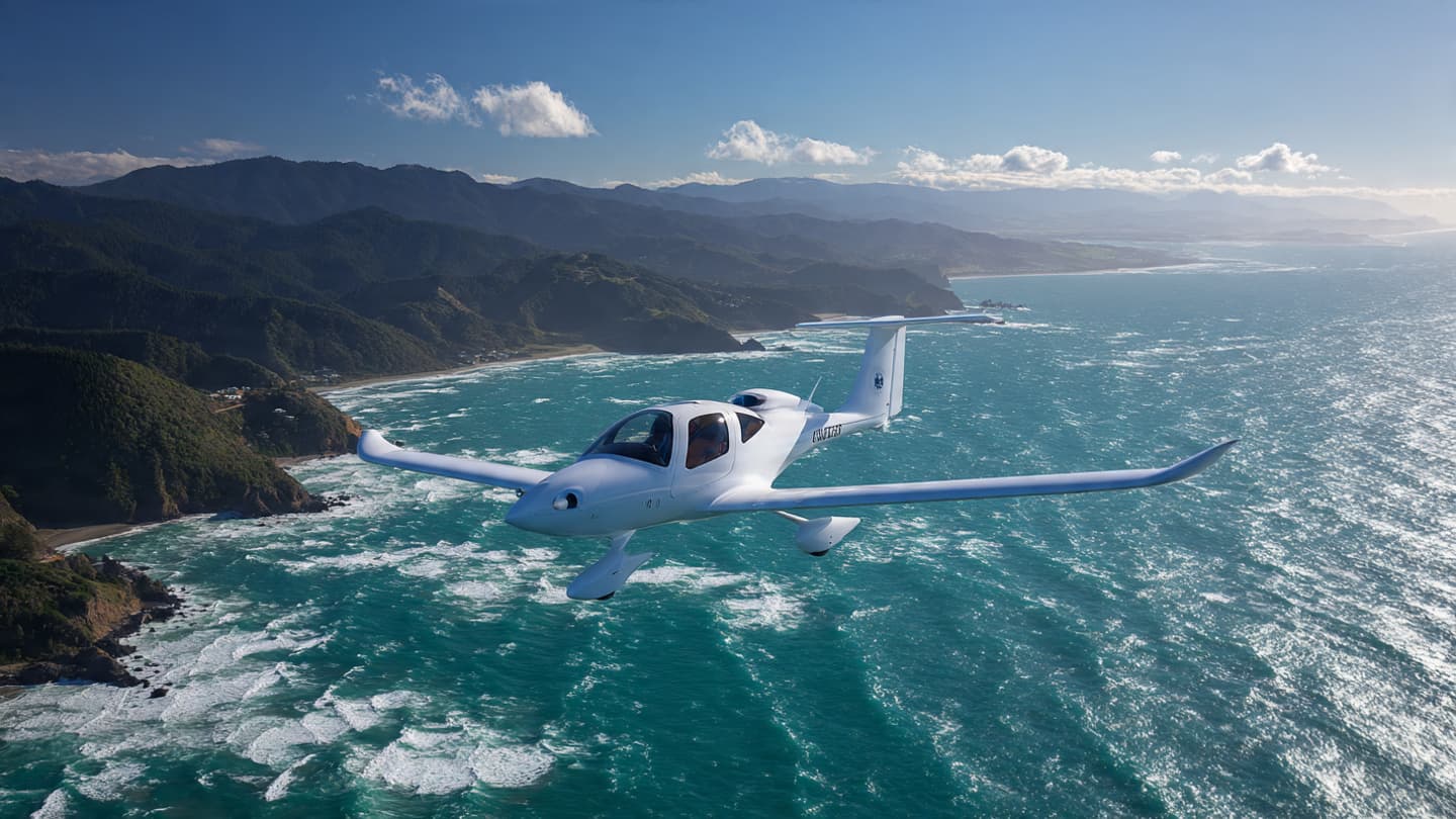 Of Wings And Salted Winds: The Quiet Flight Of An Electric Plane Across The Strait Of Wings And Salted Winds: The Quiet Flight Of An Electric Plane Across The Strait