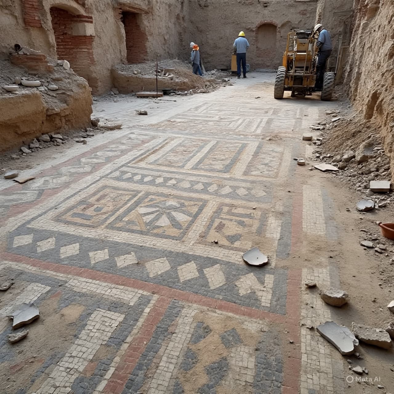 The Quiet Passage of Time: When Mosaics Emerge From Beneath the Soil of Ancient Niš The Quiet Passage of Time: When Mosaics Emerge From Beneath the Soil of Ancient Niš