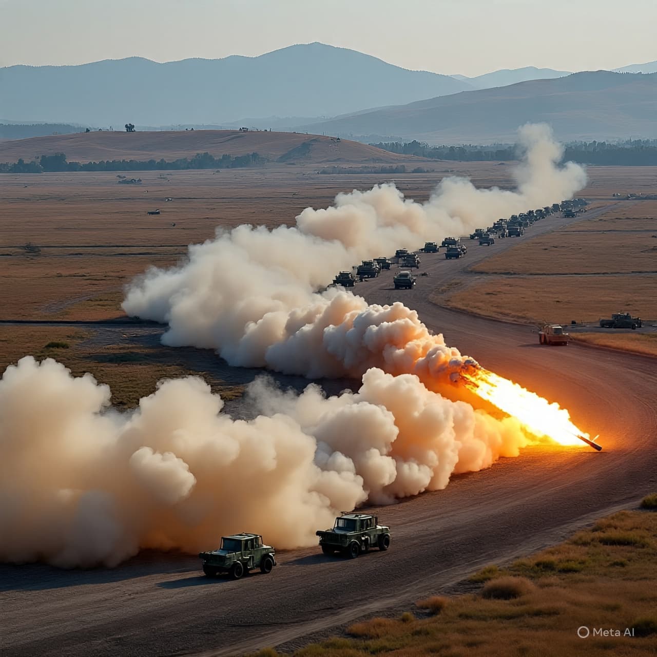 Signals from the Training Ground: Kim Jong Un Observes Rocket Launch Exercise Signals from the Training Ground: Kim Jong Un Observes Rocket Launch Exercise