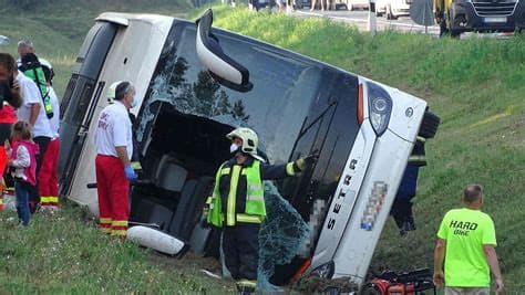 Survivors of Hungary Bus Crash Land in Poland on Special Flight Survivors of Hungary Bus Crash Land in Poland on Special Flight