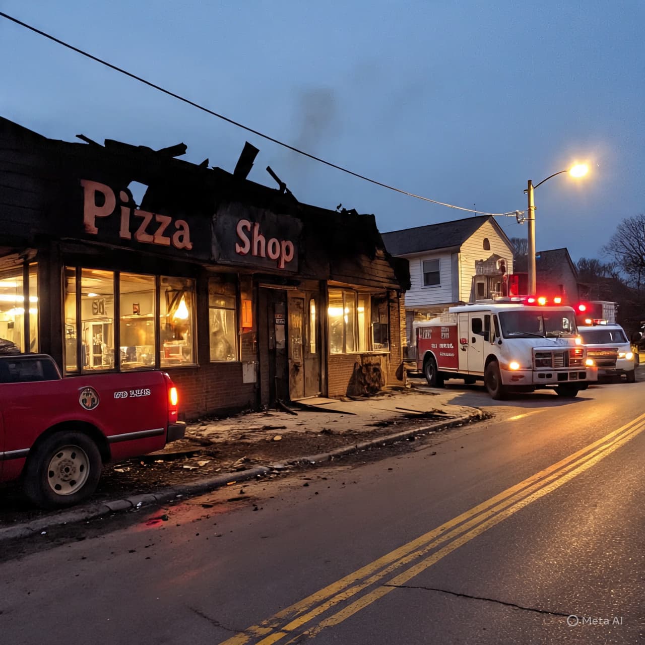 Smoke Over the High Road: A Pizza Shop and a Night of Flames Smoke Over the High Road: A Pizza Shop and a Night of Flames