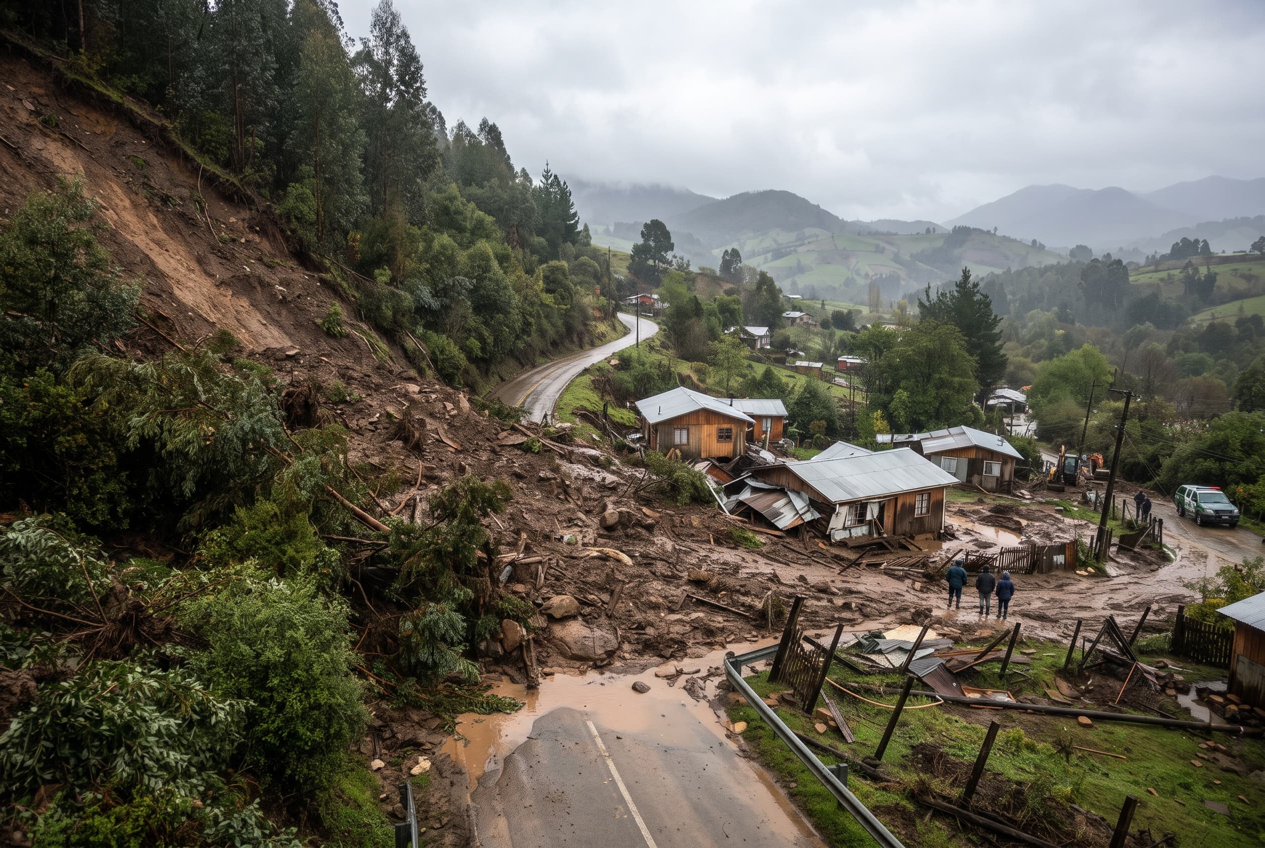 Chile Floods: Torrential Rains Destroy 2,000 Homes, Kill One, Displace Thousands in Southern Regions Chile Floods: Torrential Rains Destroy 2,000 Homes, Kill One, Displace Thousands in Southern Regions