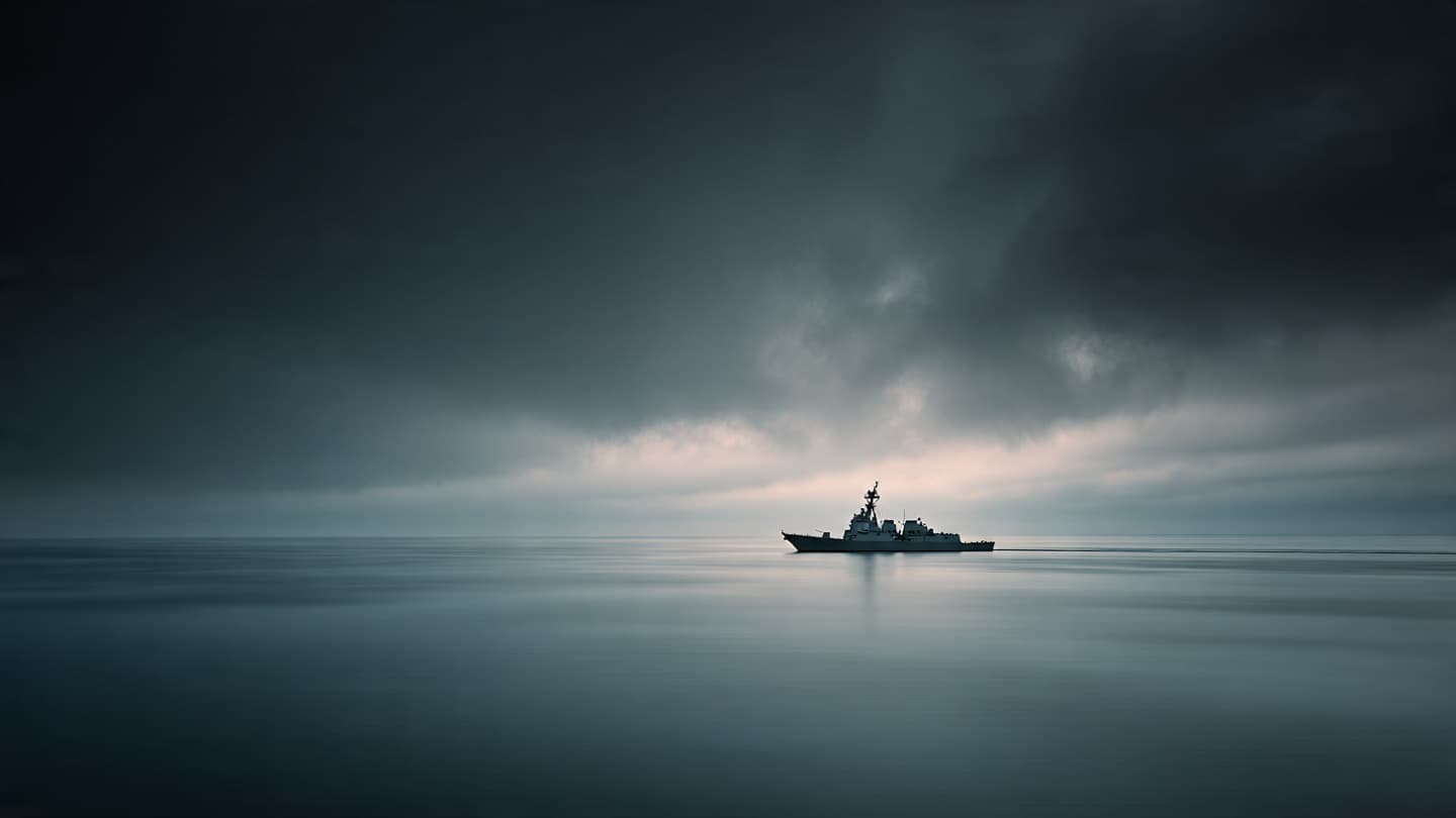 When the Engines Fade: The Profound Stillness of a Warship Adrift in the Indo-Pacific Deep When the Engines Fade: The Profound Stillness of a Warship Adrift in the Indo-Pacific Deep