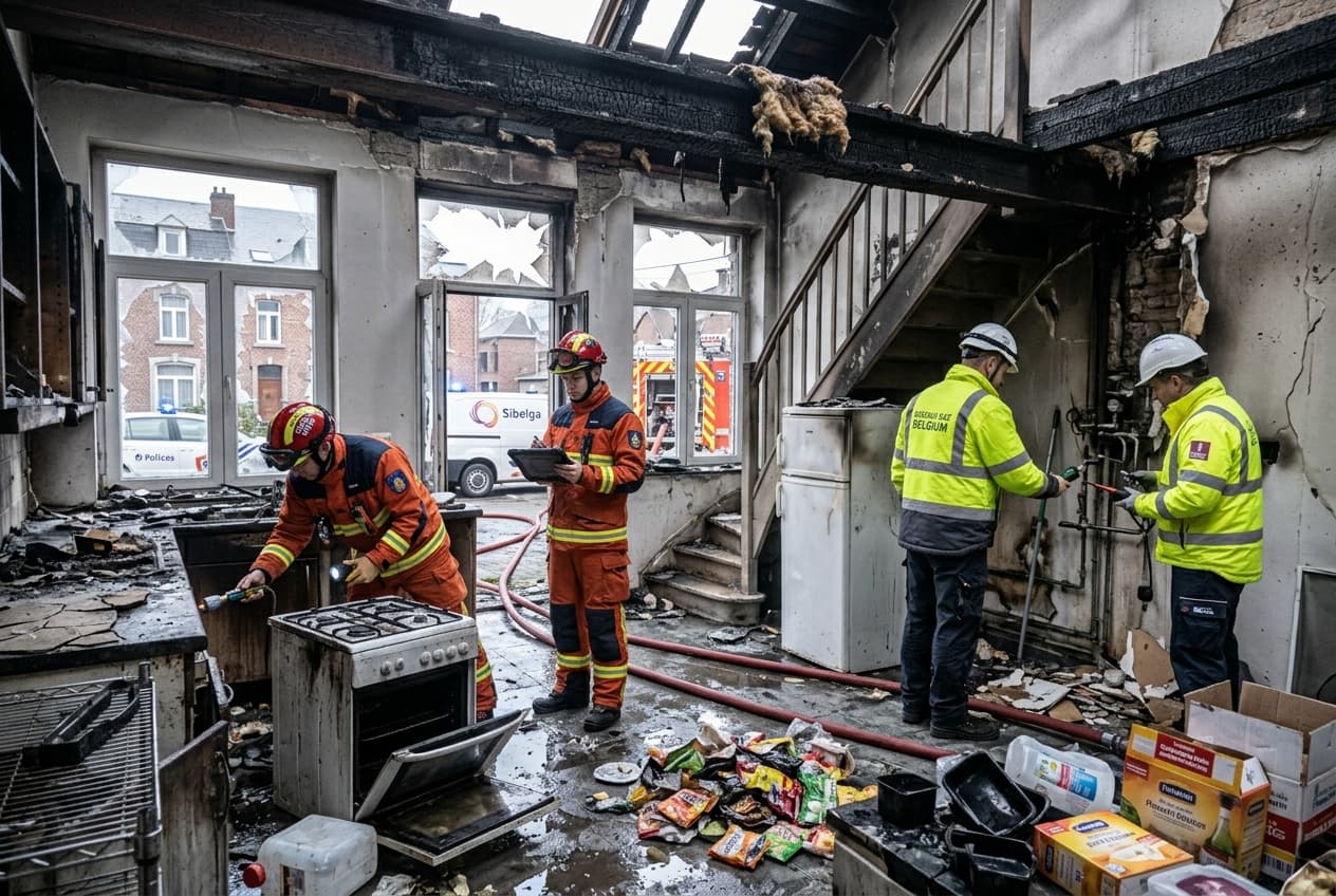 Kitchen Gas Line Explodes In Namur, Levels Duplex Unit, Kills Resident Inside Home Kitchen Gas Line Explodes In Namur, Levels Duplex Unit, Kills Resident Inside Home
