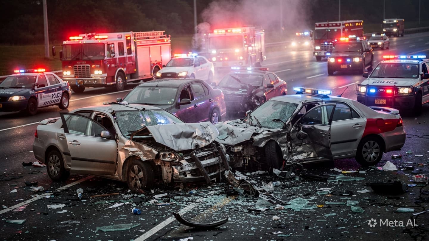 Fatal Pileup Argentina: Two Dead Following Chain-Reaction Accident on Busy Route 9 Highway Today Fatal Pileup Argentina: Two Dead Following Chain-Reaction Accident on Busy Route 9 Highway Today