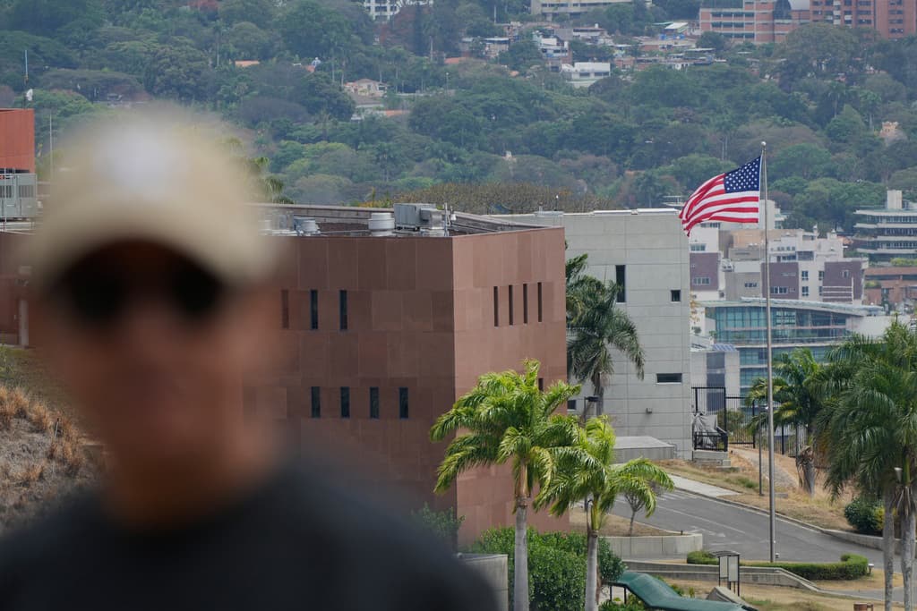 American Flag Raised at U.S. Embassy in Venezuela for the First Time Since 2019 American Flag Raised at U.S. Embassy in Venezuela for the First Time Since 2019