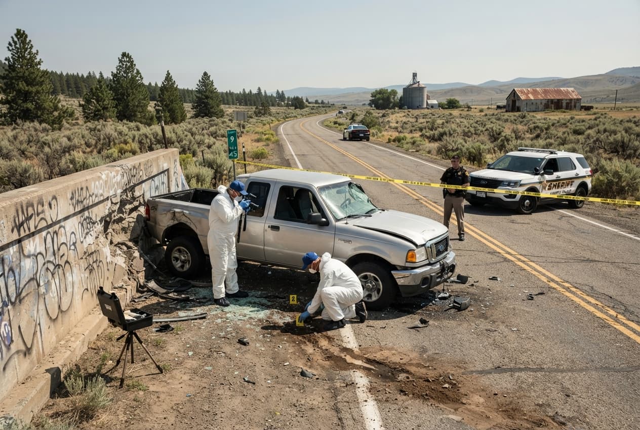 Fatal Utility Vehicle Rollover: Car Strikes Concrete Barrier And Overturns Claiming Young Driver Fatal Utility Vehicle Rollover: Car Strikes Concrete Barrier And Overturns Claiming Young Driver
