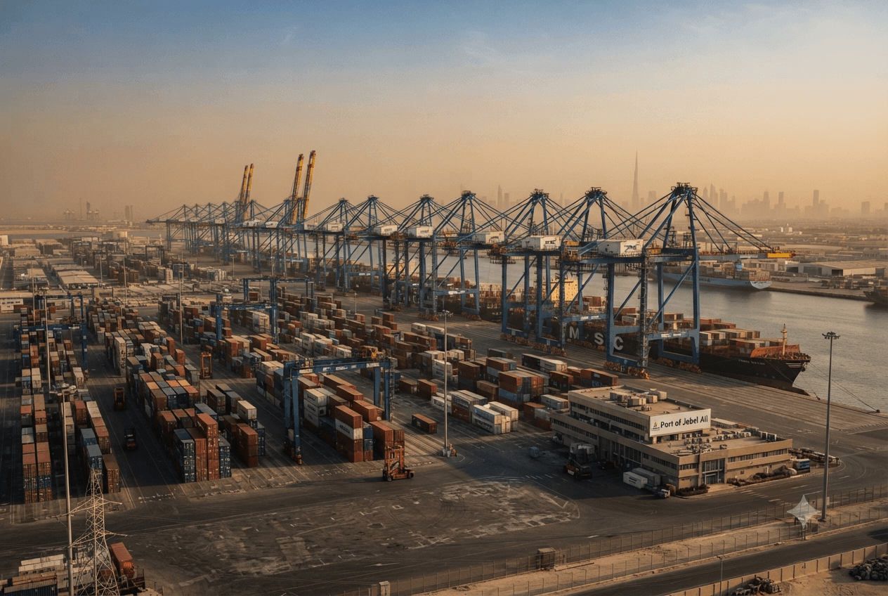 Port Terminal Industrial Disasters: Port Cargo Handling Accident at Jebel Ali Results in Fatal Crush Injury for Dockworker Port Terminal Industrial Disasters: Port Cargo Handling Accident at Jebel Ali Results in Fatal Crush Injury for Dockworker
